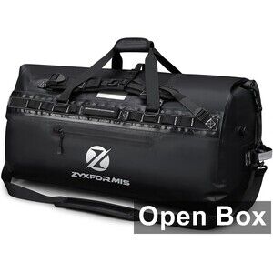 110L Waterproof Duffle Bag, Black